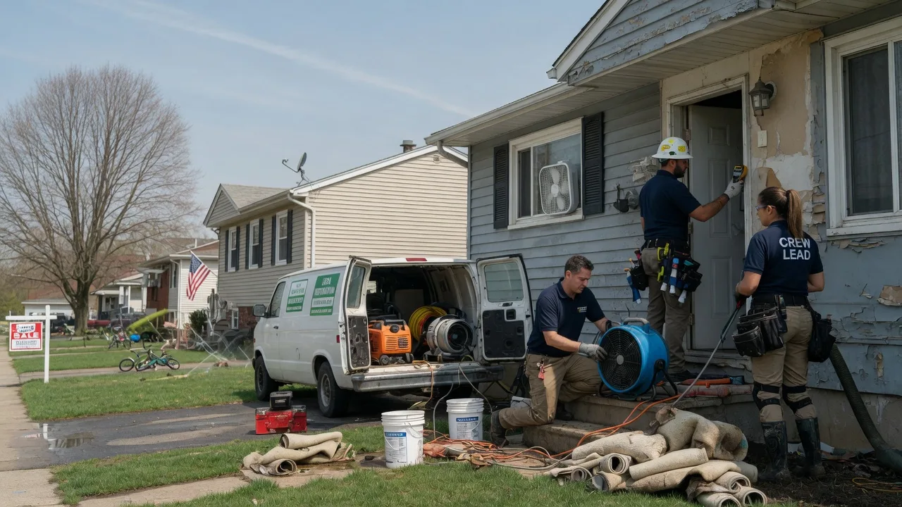 Flood Cleanup in Farmington, NY near me